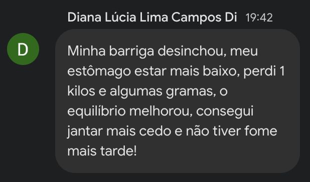 Depoimento Diana - Cintura 88 para 83